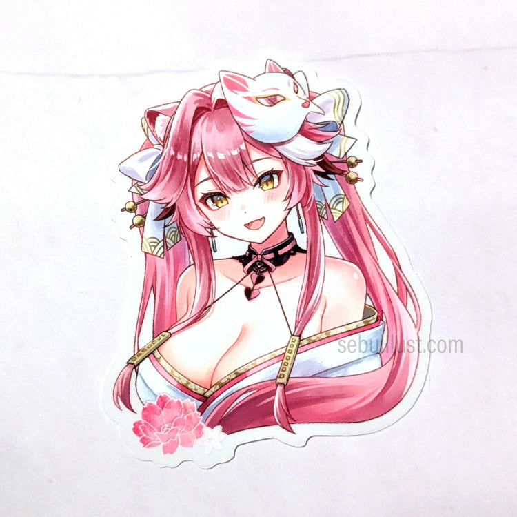 Sticker - hololive Justice (New Year) (Portrait)