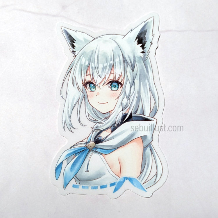 Sticker - Shirakami Fubuki (Portrait)