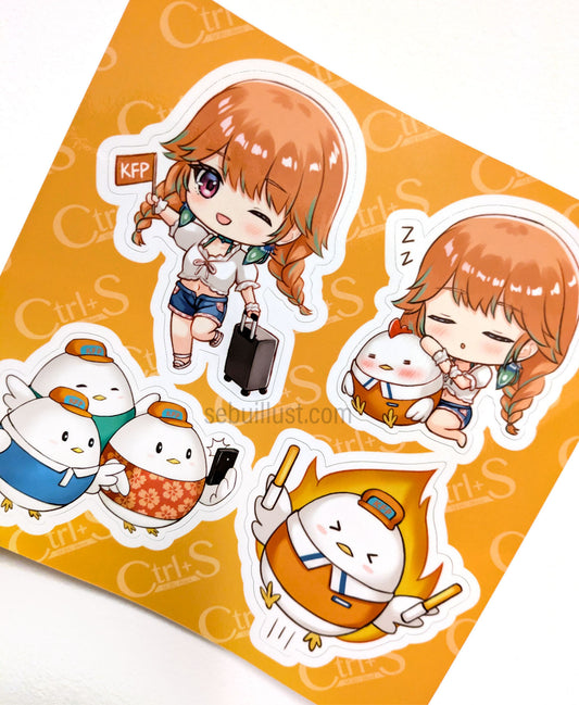 Sticker Sheet - Kiara