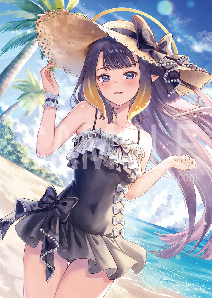 Print - Ninomae Inanis (Swimsuit)