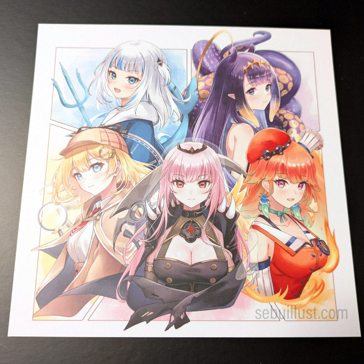 Postcard - hololive Myth