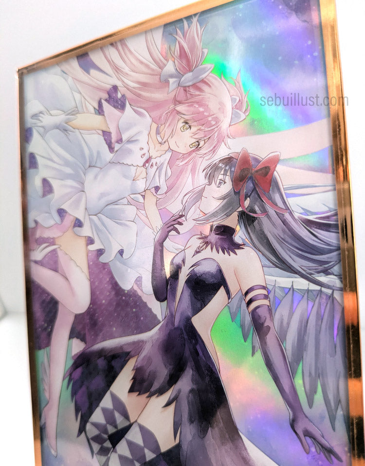 Acrylic Shikishi - Madoka & Homura
