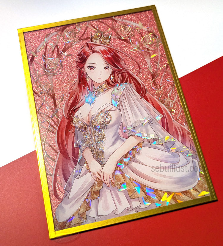 Acrylic Shikishi - Elizabeth Rose Bloodflame (Queen)