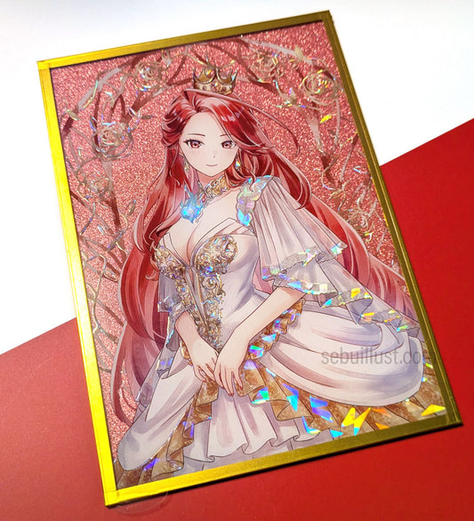 Acrylic Shikishi - Elizabeth Rose Bloodflame (Queen)