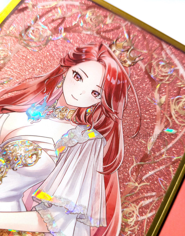 Acrylic Shikishi - Elizabeth Rose Bloodflame (Queen)