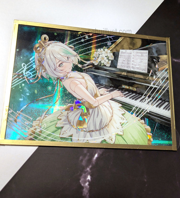 Acrylic Shikishi - Cecilia Immergreen (Piano)