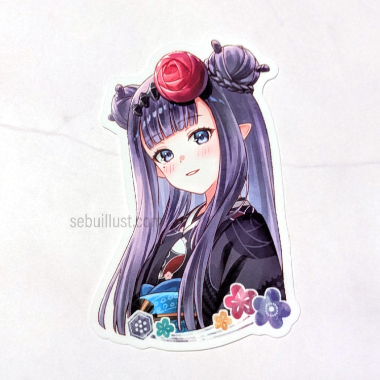 Sticker - hololive Myth (New Year) (Portrait)