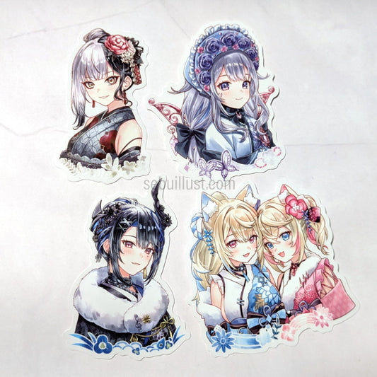 Sticker - hololive Advent (New Year) (Portrait)