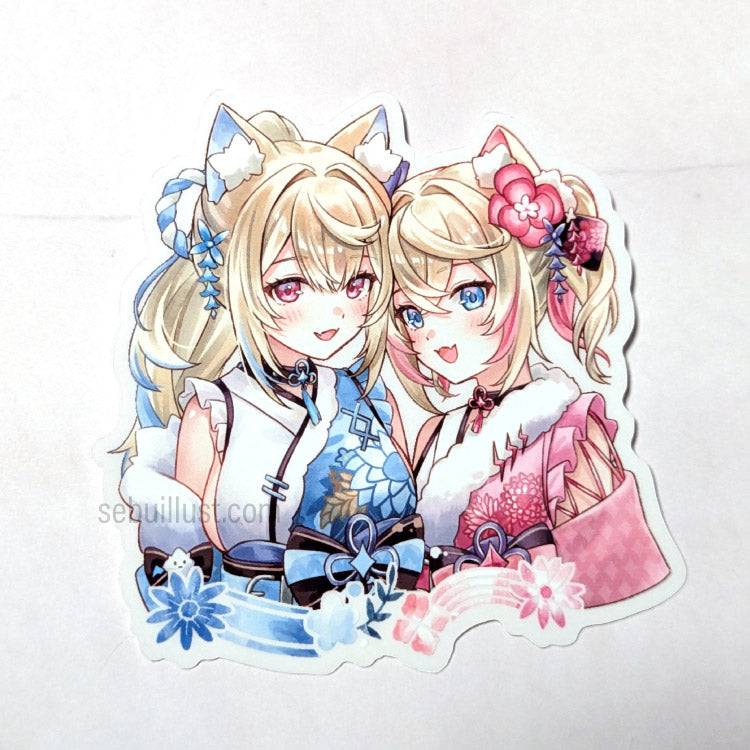 Sticker - hololive Advent (New Year) (Portrait)