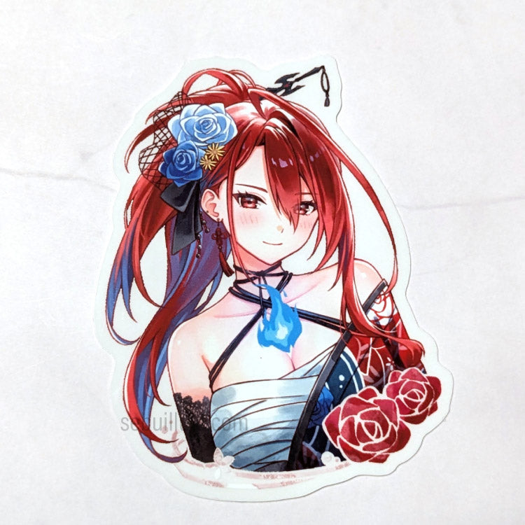 Sticker - hololive Justice (New Year) (Portrait)