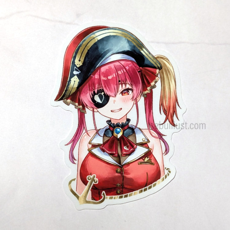 Sticker - Houshou Marine (Portrait)